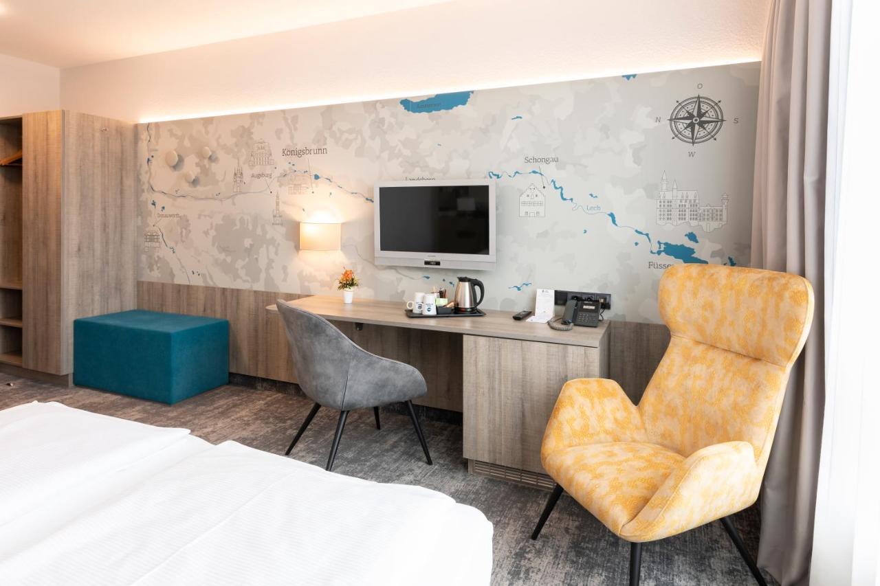 Best Western Hotel Am Europaplatz Königsbrunn Esterno foto
